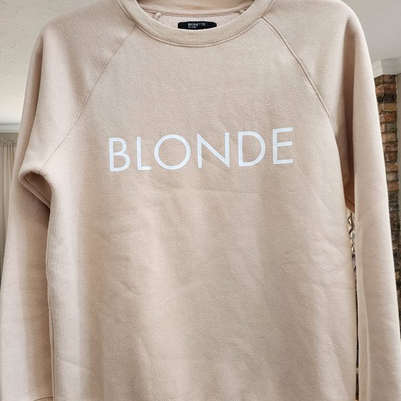Brunette the Label - BLONDE Crewneck - Picture 3 of 5